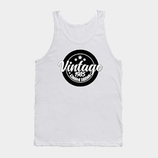 Limited Edition Vintage 1985 birthday - 38th Birthday gift Tank Top